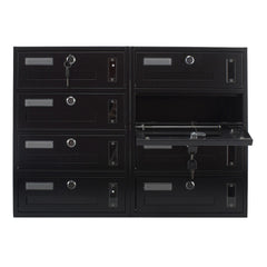 Boîte aux lettres pour copropriété 8 plc Iron Grey Art. 783.D 42x18x62cm