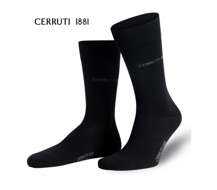 Pack 3 paires de chaussettes longues - CERRUTI 1881 coton et coutures fines