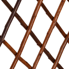 Clôture en bois extensible de 35 a 250 cm treillis décoratif pour plantes