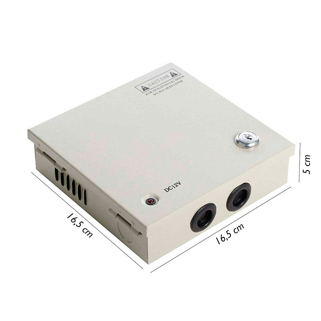 Alimentation stabilisée 12V 10A 4CH Switching Power Box 211406