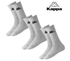 Pack 3 paires de chaussettes longues - KAPPA 302S1L - coton et coutures fines