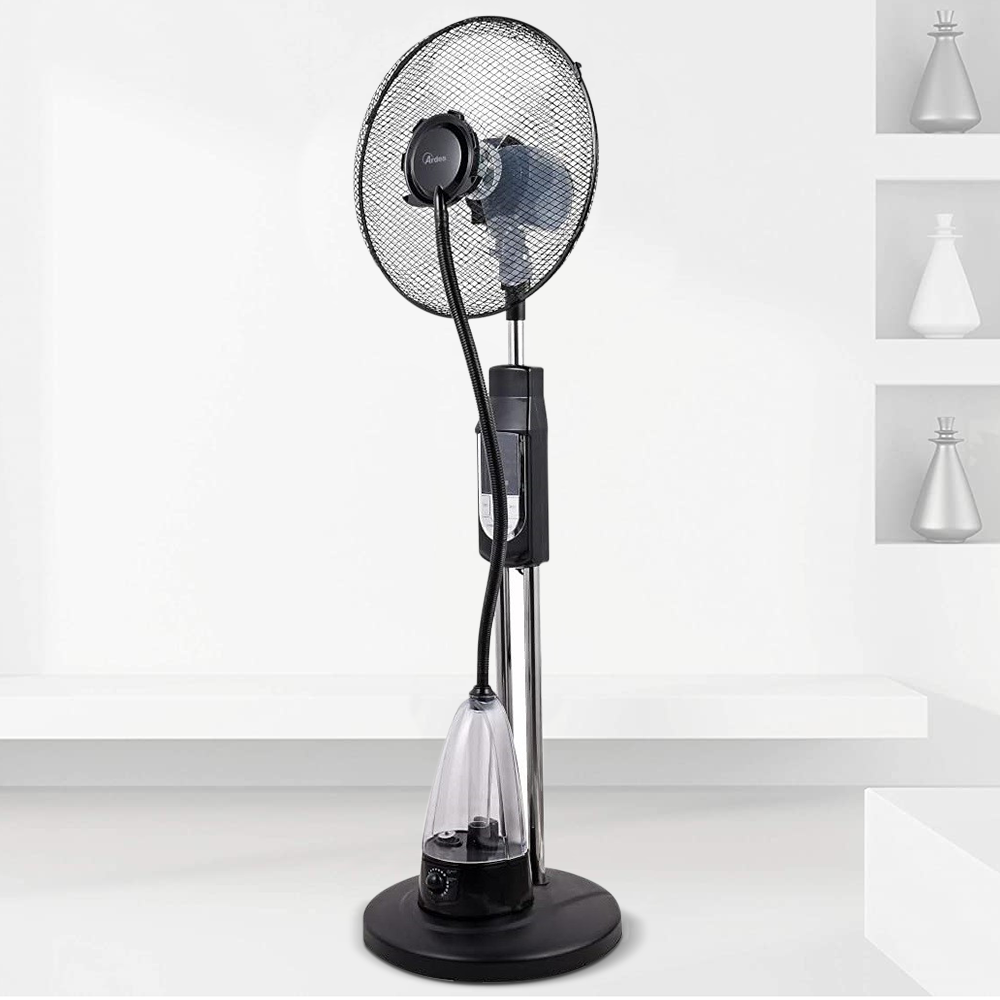 Ventilateur de sol oscillant 3 Pales 2lt 70W Nébuliseur avec minuterie 130H