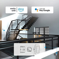 SONOFF DUAL MINI R3 Interrupteur d'éclairage intelligent bidirectionnel 2 voies