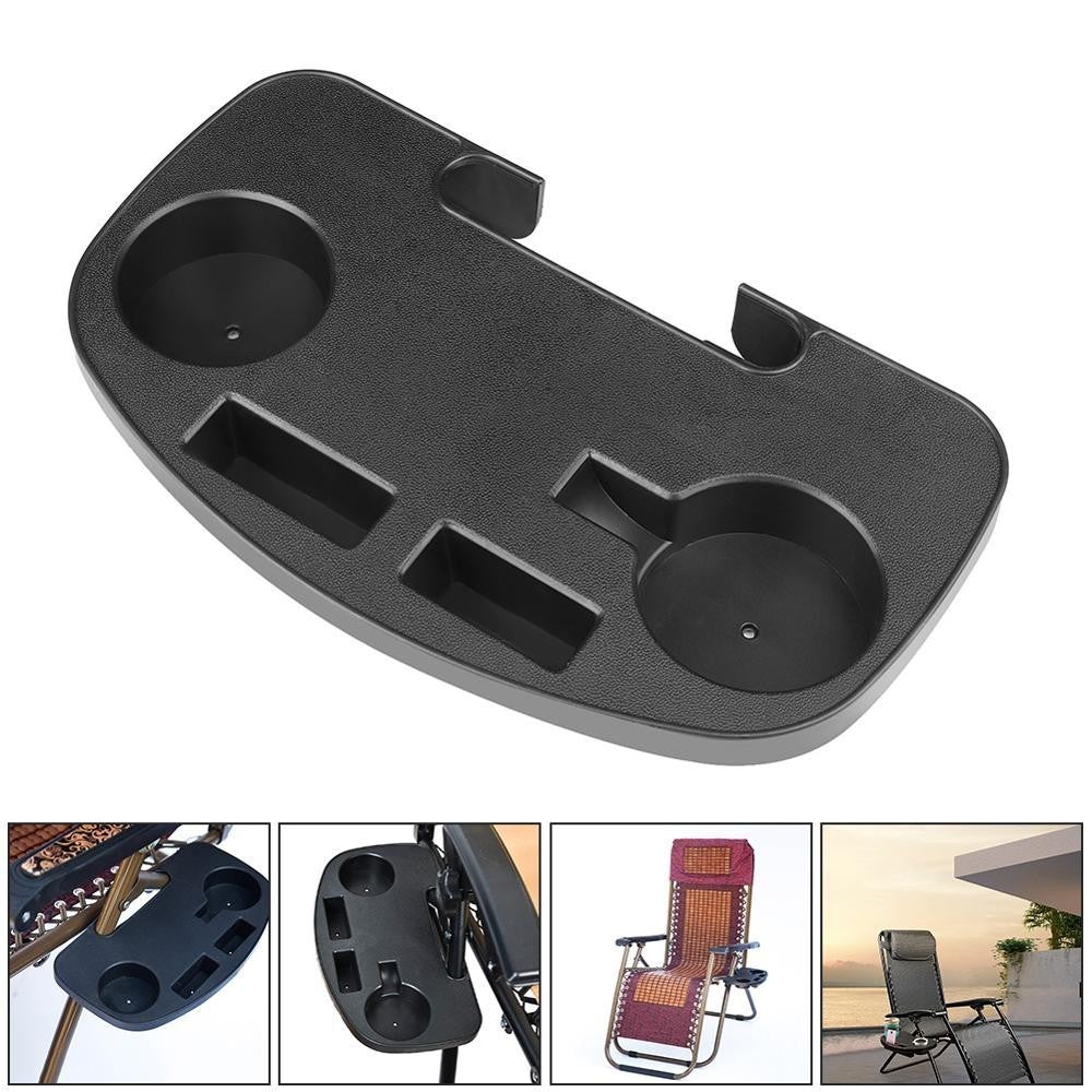 Plateau de chaise avec compartiments 37x23x4cm plateau organisateur d'accoudoir