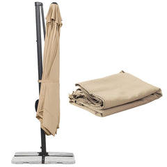 13939 Store de rechange pour parasol Venezia décentralisé 3x3mt Anti-UV Ecru
