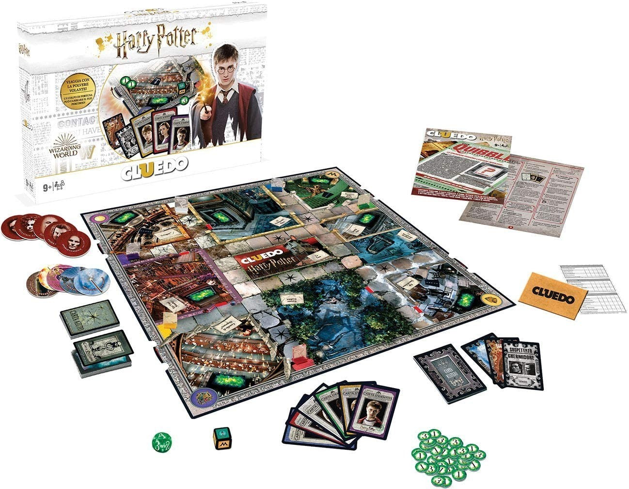 036603 Jeu de société Harry Potter Cluedo Edition Collector ITALIEN