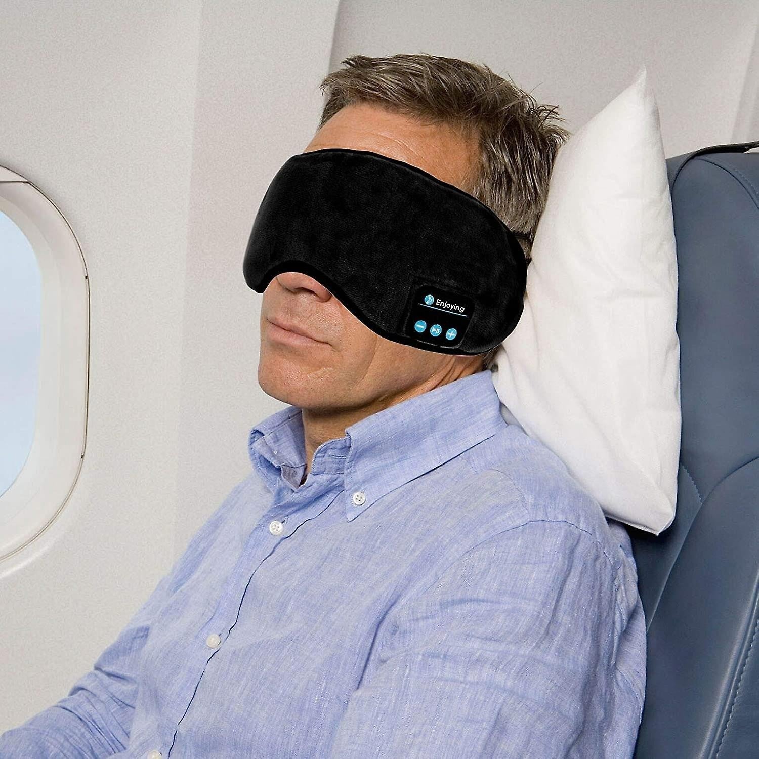 Masque Bluetooth pour masque de musique et d'appels avec casque sans fil