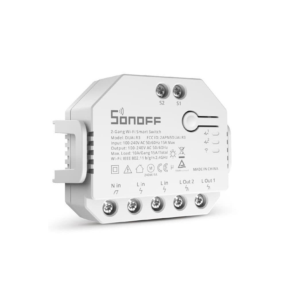 4pcs SONOFF DUAL MINI R3 2-Gang 2-Way Smart Light Switch