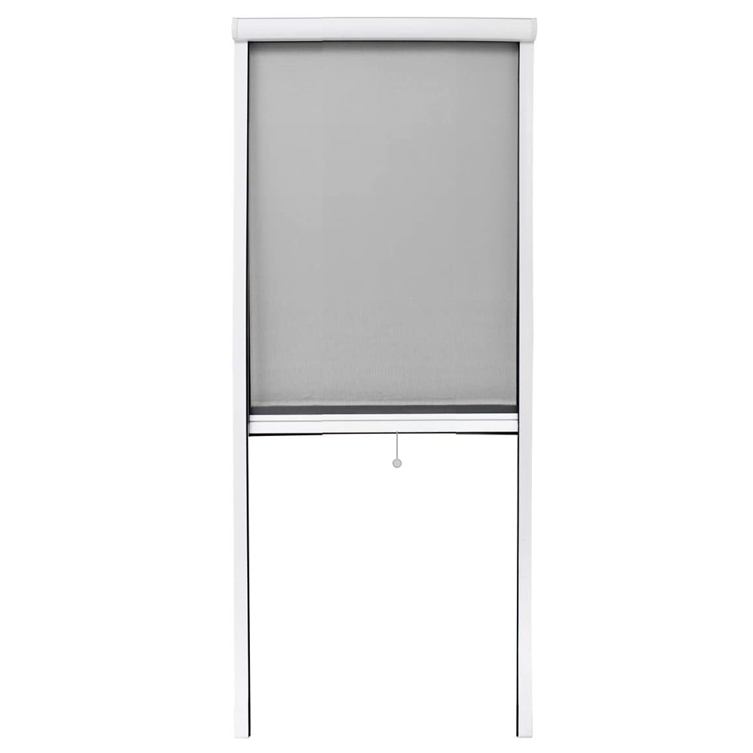 Moustiquaire enroulable et rétractable pour fenêtre et balcon 60X150cm Kit DIY