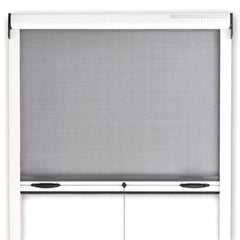 Moustiquaire enroulable et rétractable pour fenêtre et balcon 60X150cm Kit DIY