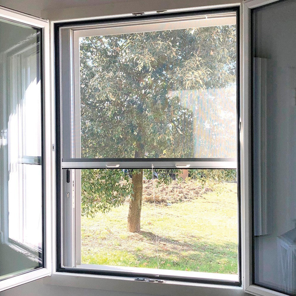 Moustiquaire enroulable rétractable pour fenêtre et balcon 100X170cm Bricolage