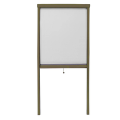 Moustiquaire Enroulable Rétractable pour Fenêtre et Balcon 80X170cm Bricolage