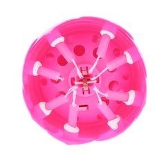 54544 Bougie musicale 2 pz en forme fleur avec effets sonores et rotatif ROSE
