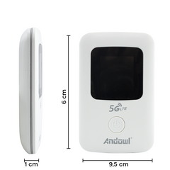 Mini Routeur Portable Q-A214 Connexion Modem Carte SIM Hotspot WIFI 5G