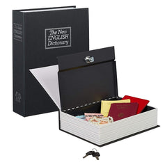 Coffre-fort en forme de livre 18 X 5,5 x 11,5 cm coffre-fort à clés