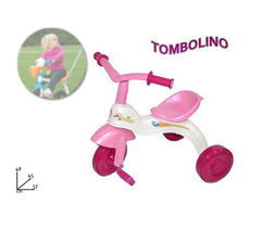 Tricycle enfant - rose ou bleu pour fille et garçon - Tombolino - Idée Cadeau 