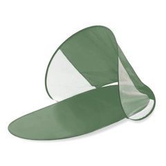273747 Abri de plage pop up imperméable et protection UV 139 x 66 x 58 cm