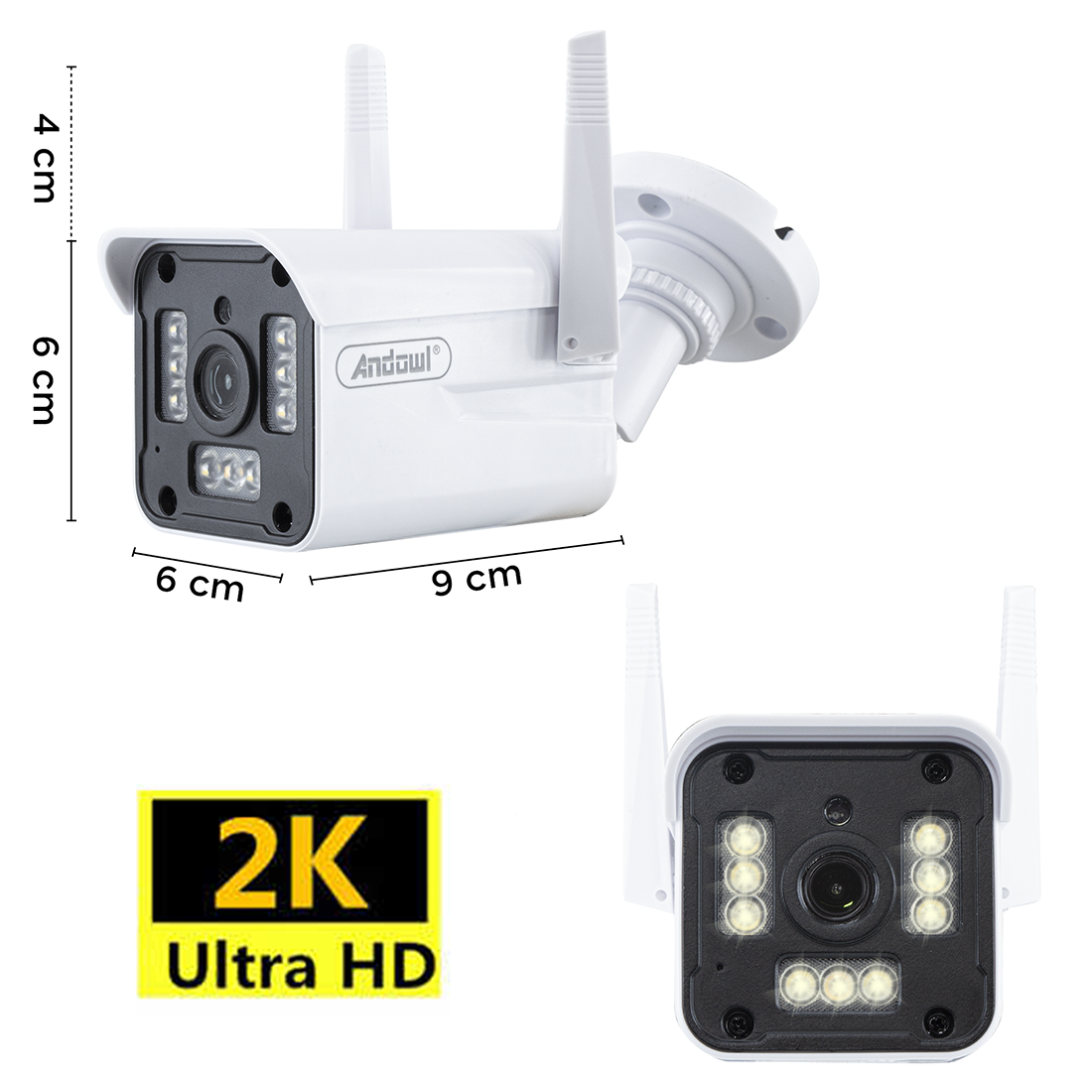 Caméra de surveillance IP 515291 Télécommande WiFi et vision nocturne