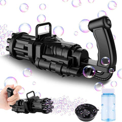 Machine automatique de tir à bulles à piles avec pistolet à bulles