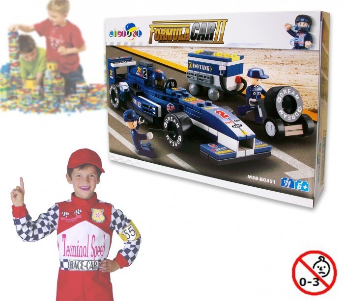 Jeu de construction - FORMULE 1 - 195 piéces à assembler -M38-B0351