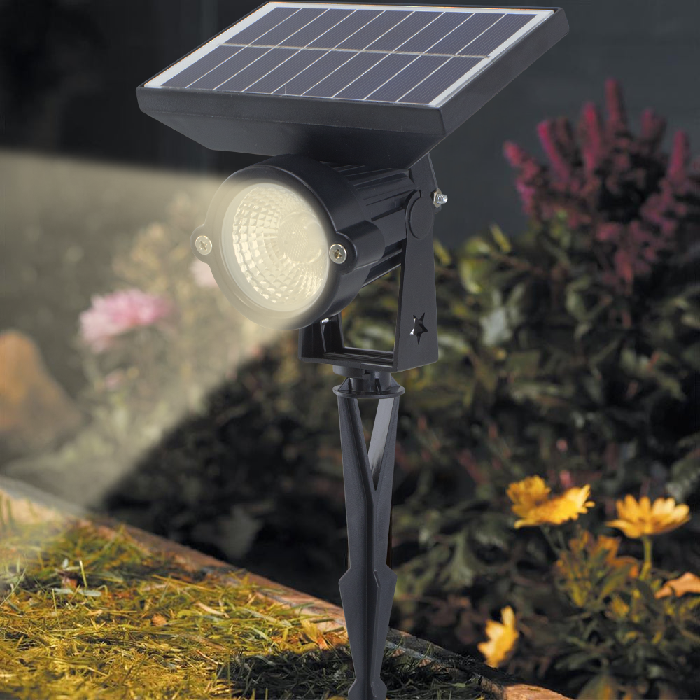 Projecteur LED extérieur à charge solaire 781263 Lampe de jardin 10W