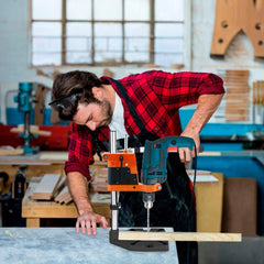 Support vertical pour perceuse d'établi DK-001 avec découpe colonne base 43 mm