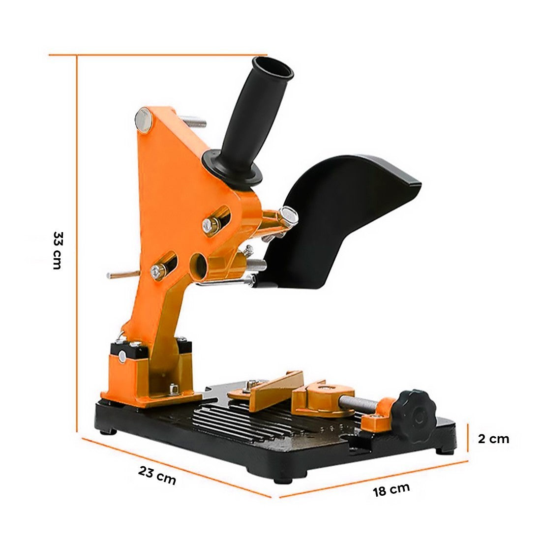 Support universel pour meuleuse d'angle DK-003 ouverture maximale 125mm