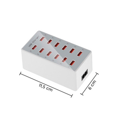 Station de charge multiple rapide 615493 Chargeur USB 12 ports 60 W