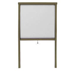 Moustiquaire Enroulable Fenêtre 150X250cm Kit de Bricolage Réductible Coulissant