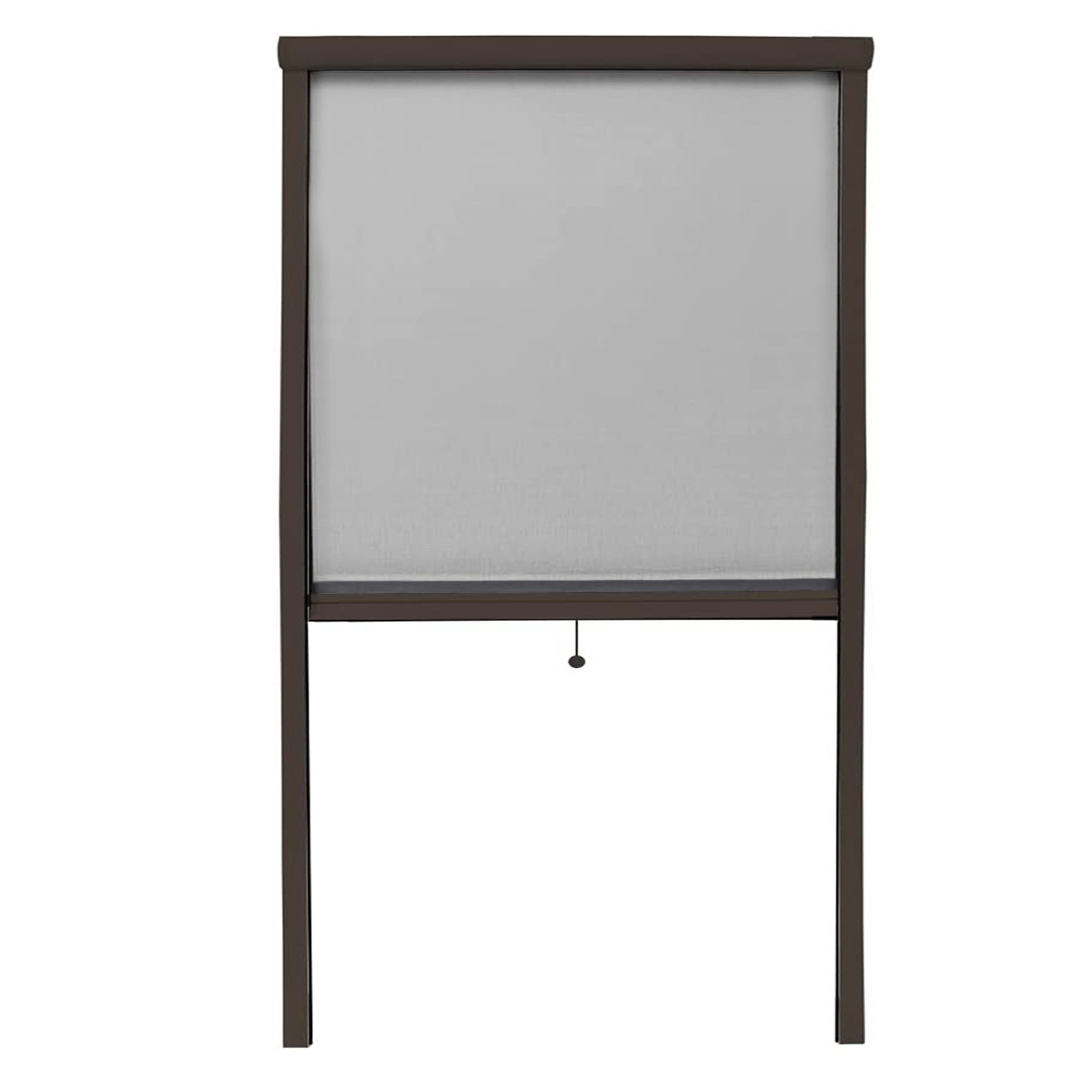 Moustiquaire Enroulable Fenêtre 150X250cm Kit de Bricolage Réductible Coulissant