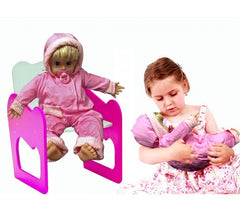 Poupée Babydoll - rose ou bleu - jouet et jeu d'enfant - LINE CIGIOKI 