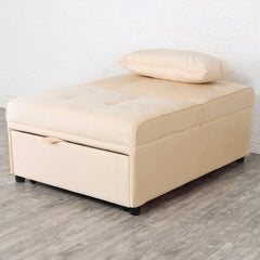 Fauteuil lit simple avec coussin de canapé extensible peu encombrant COOKIE