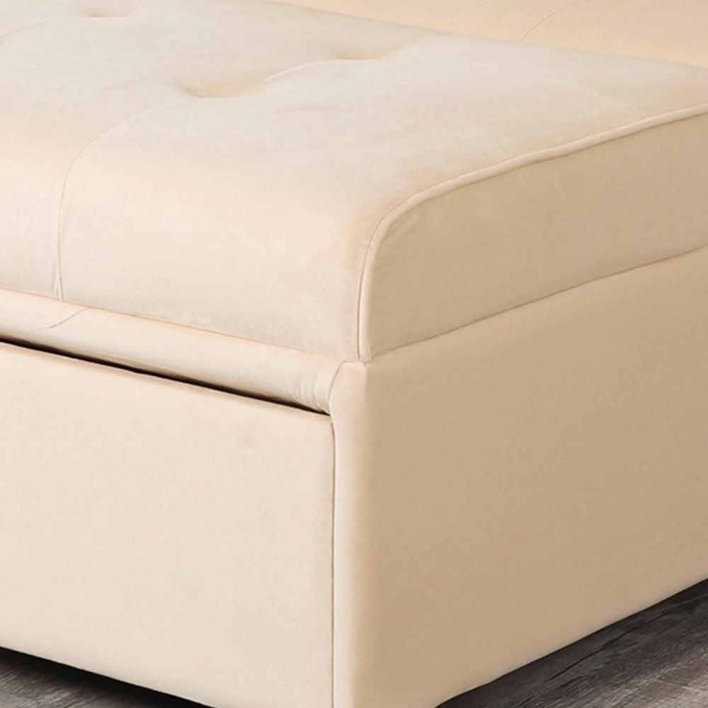 Fauteuil lit simple avec coussin de canapé extensible peu encombrant COOKIE