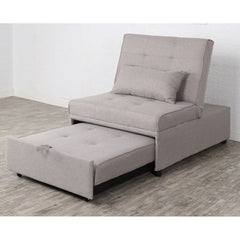 Fauteuil lit simple avec coussin de canapé extensible peu encombrant COOKIE