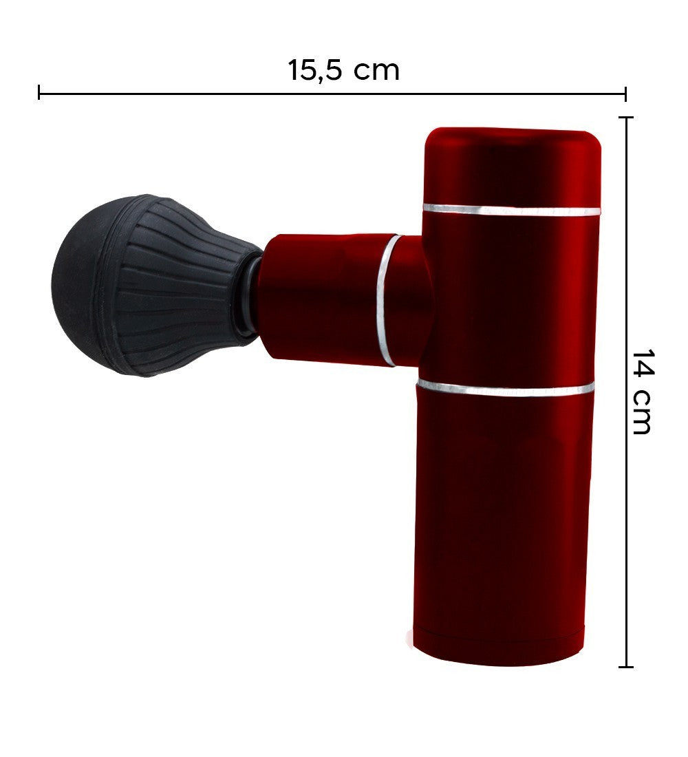 63009 Pistolet de massage à percussion portable rechargeable avec 4 vitesses