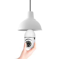 Caméra cachée Wi-Fi extérieure ou intérieure pour ampoule Zoom Cam