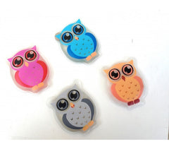 Mini bouillotte - de poche - Fantaisie HIBOU - chauffage rapide