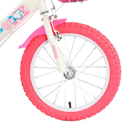 Vélo enfant Magic taille 16" LOVE line âge 5-7 ans roues et panier
