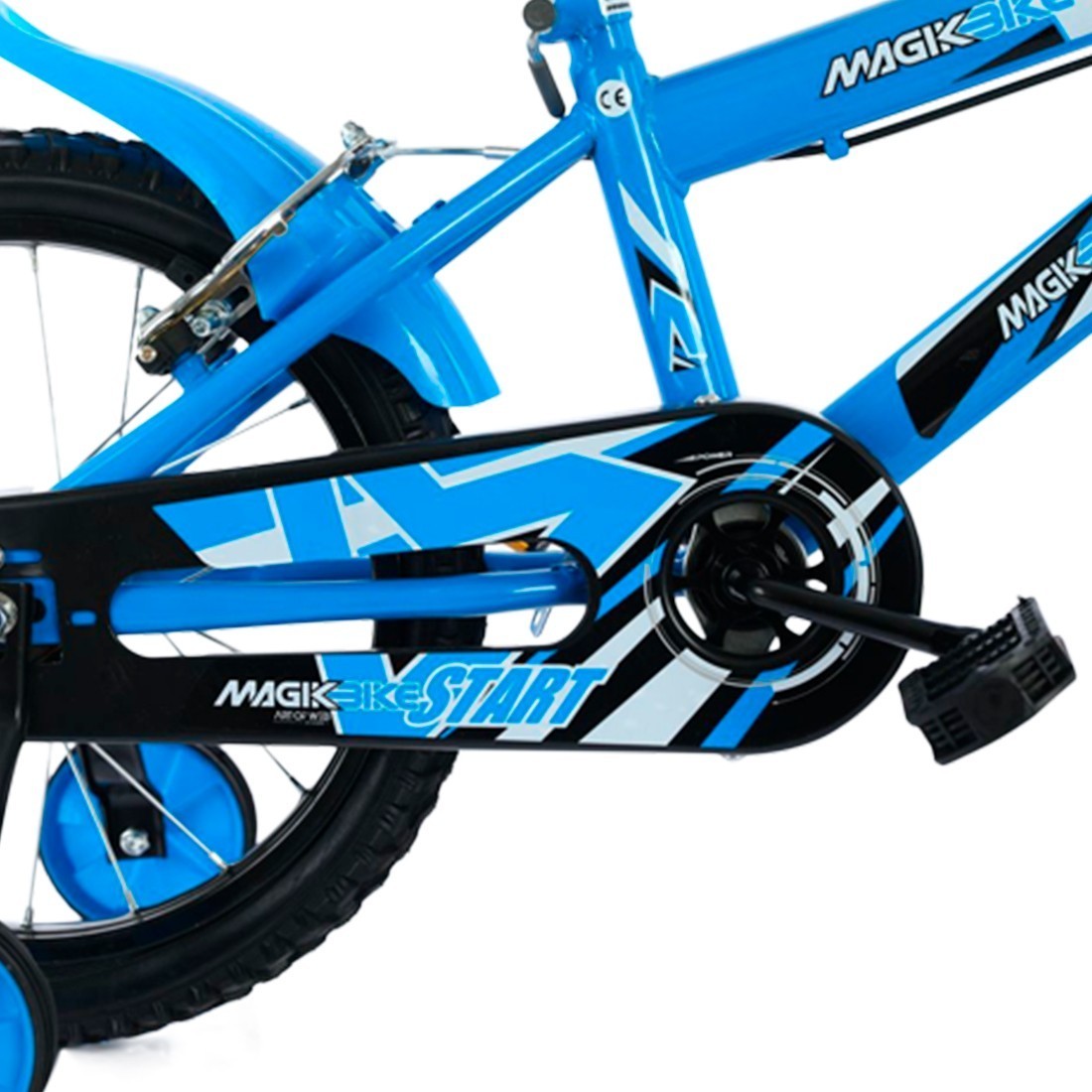 Vélo pour enfants Magic Taille 12" Ligne TOP STAR Âge 3-5 ans avec roues support