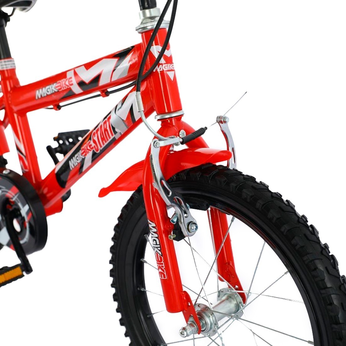 Vélo pour enfants Magic Taille 12" Ligne TOP STAR Âge 3-5 ans avec roues support