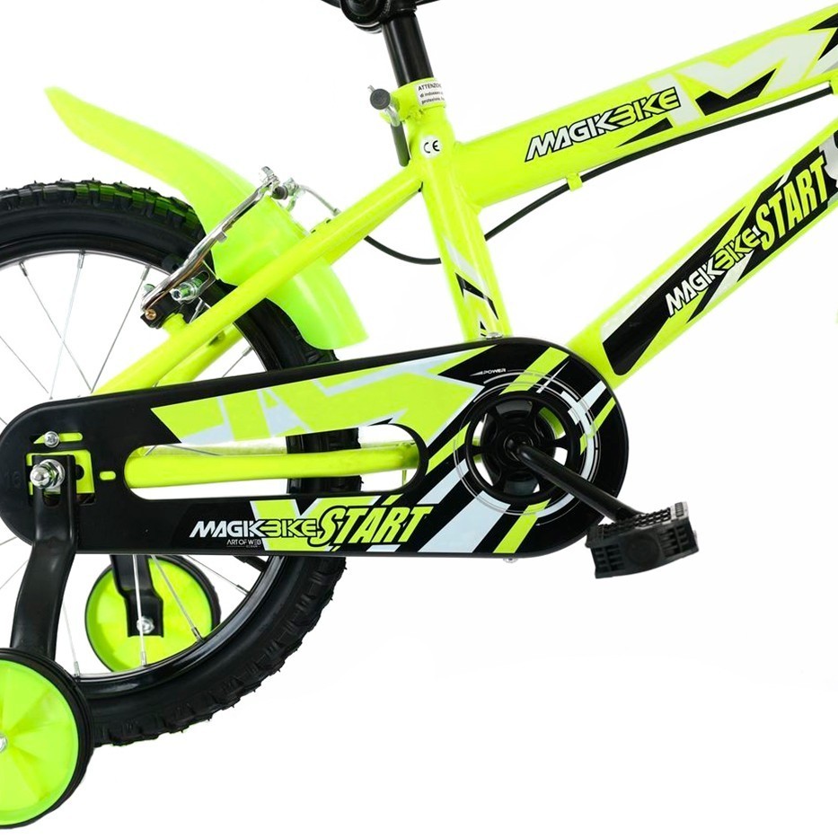 Vélo pour enfants Magic Taille 12" Ligne TOP STAR Âge 3-5 ans avec roues support