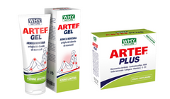 Kit Douleurs Articulaires WHYNATURE Artef Plus Sachets et Artef Gel Arnica