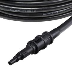 Mini sonde de purge 15m déboucheur haute pression et 4 adaptateurs anti-pliure