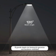 Lampe frontale 1000W avec lumière blanche froide 1200 LED pour extérieur IP66