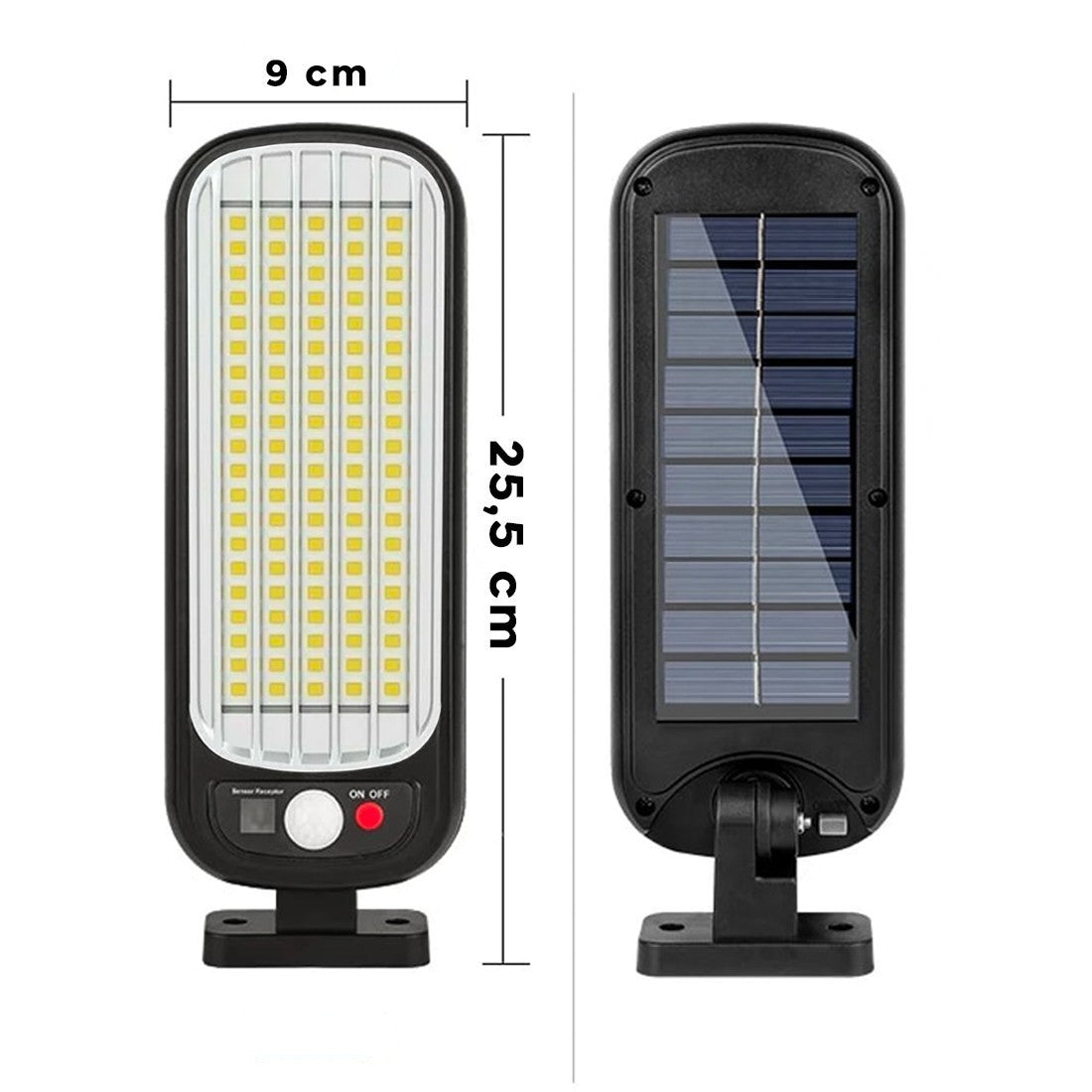 GL-84069 Lampe 100 LED Lampe de recharge à énergie solaire et télécommande