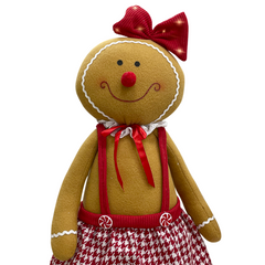 Décoration pain d'épice girly 100 cm 301101 Décoration de Noël avec lumières
