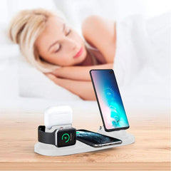 Chargeur sans fil 992047 Station de charge 6 en 1 pour smartphones