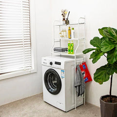 Étagère lave-linge 001066 organisateur de salle de bain peu encombrant 145x60x26