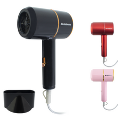 Mini Sèche Cheveux Voyage 1000W 12x20 cm Silencieux Phon 3 Températures