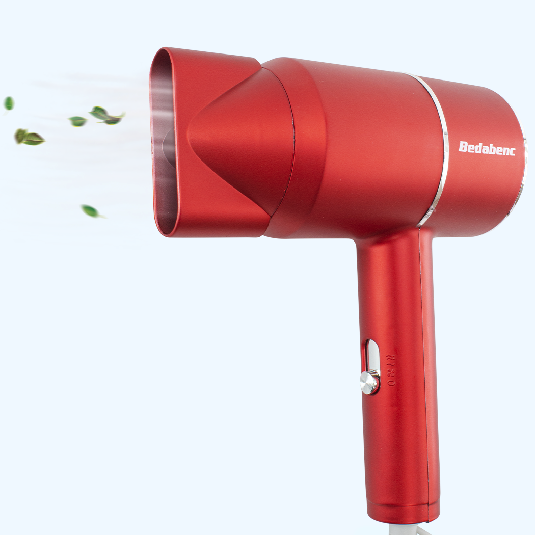 Mini Sèche Cheveux Voyage 1000W 12x20 cm Silencieux Phon 3 Températures